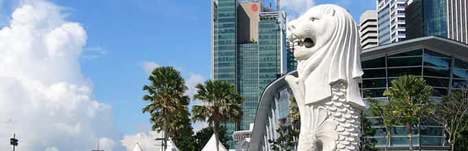 Singapore city tour of the best places like Merlion Park, Chinatown and other places