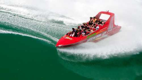 Jet Boat Ride around Waitemata Harbour
