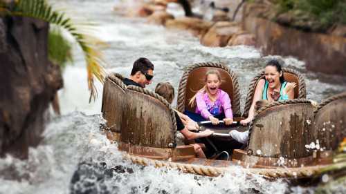 Admissions + Round trip transportation to Dreamworld and White Water World