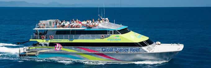 Adventure infested Big Cat Green Island Cruise tour from Cairns with buffet lunch