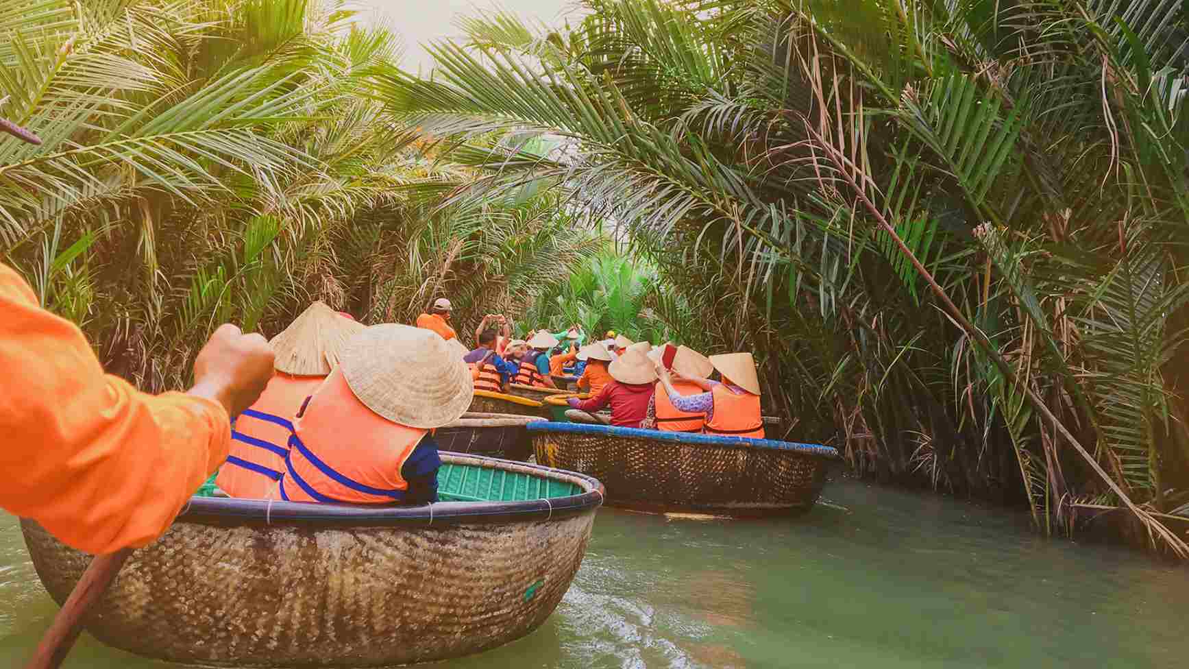 Tra Nhieu Basket Boat & Cooking Class