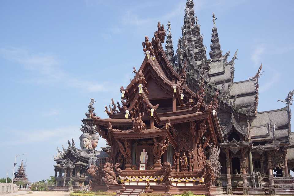 Head to the Sanctuary of Truth and get exposed to wood building & sculptures