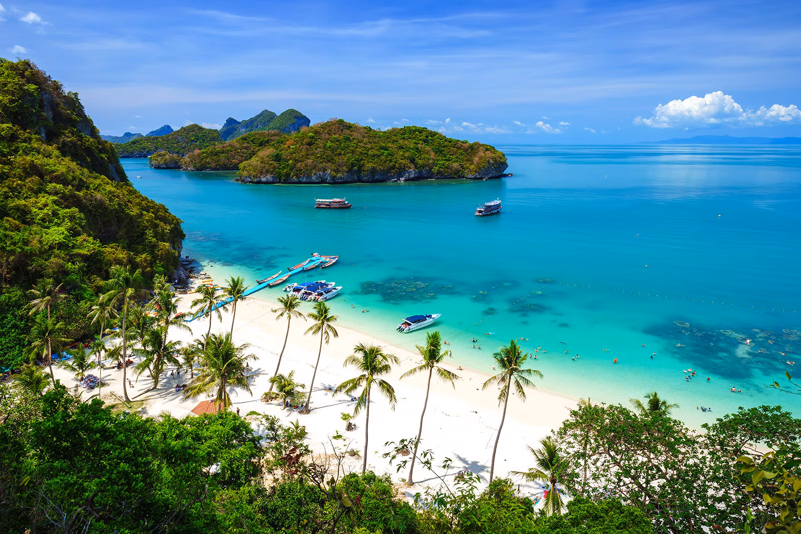 Koh Samui-Angthong National Marine Park By Speed Boat and Snorkeling with Lunch (Excluding Island Fee - 300 THB) (Shared Transfer)