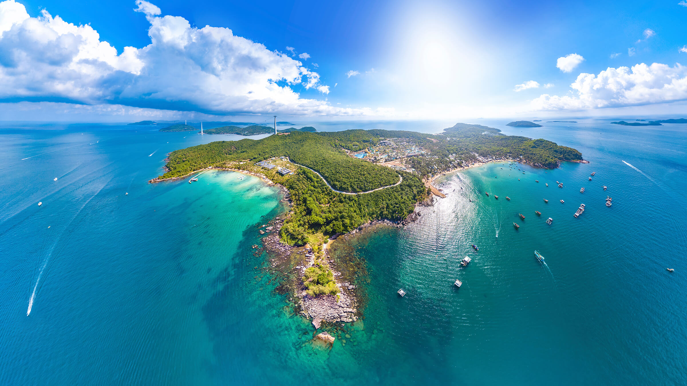 Island Hopping by Speedboat (3 Islands) with Private Transfer