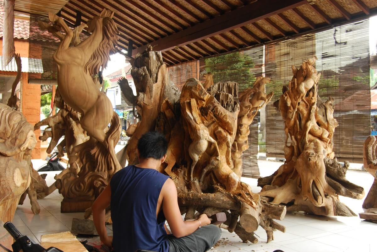Bali Zoo Park with Ubud Art and Craft With Private Transfers