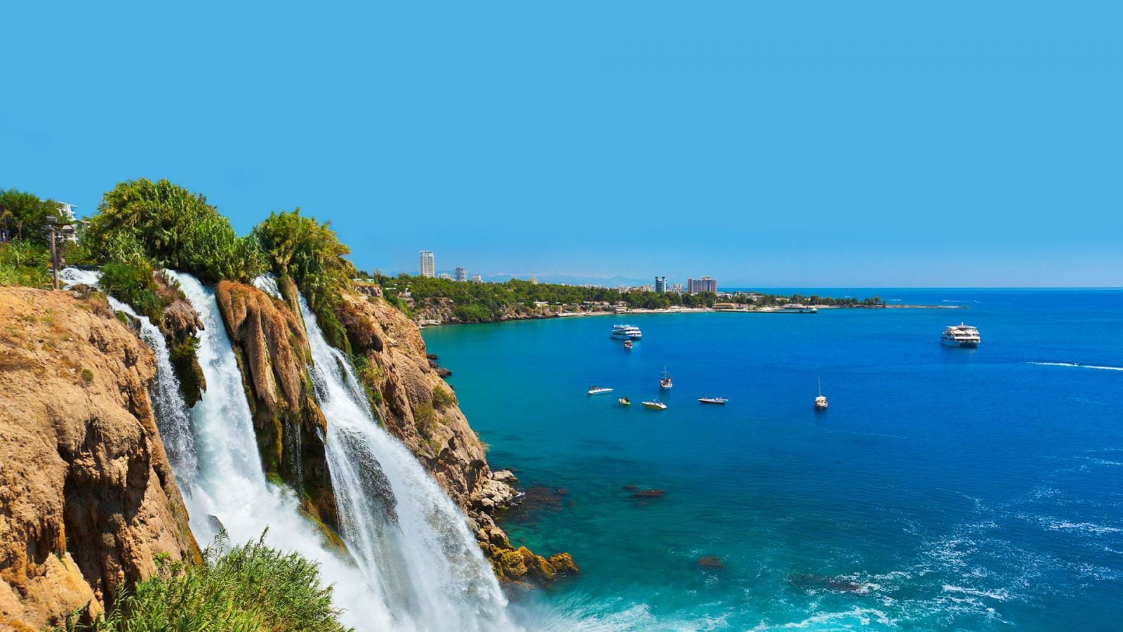Full Day Antalya City tour 2 Waterfalls with Old city With Shared Transfers