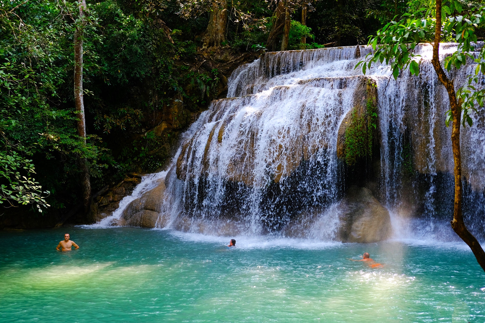 Bangkok-Kanchanaburi Erawan Waterfall With Private Transfers