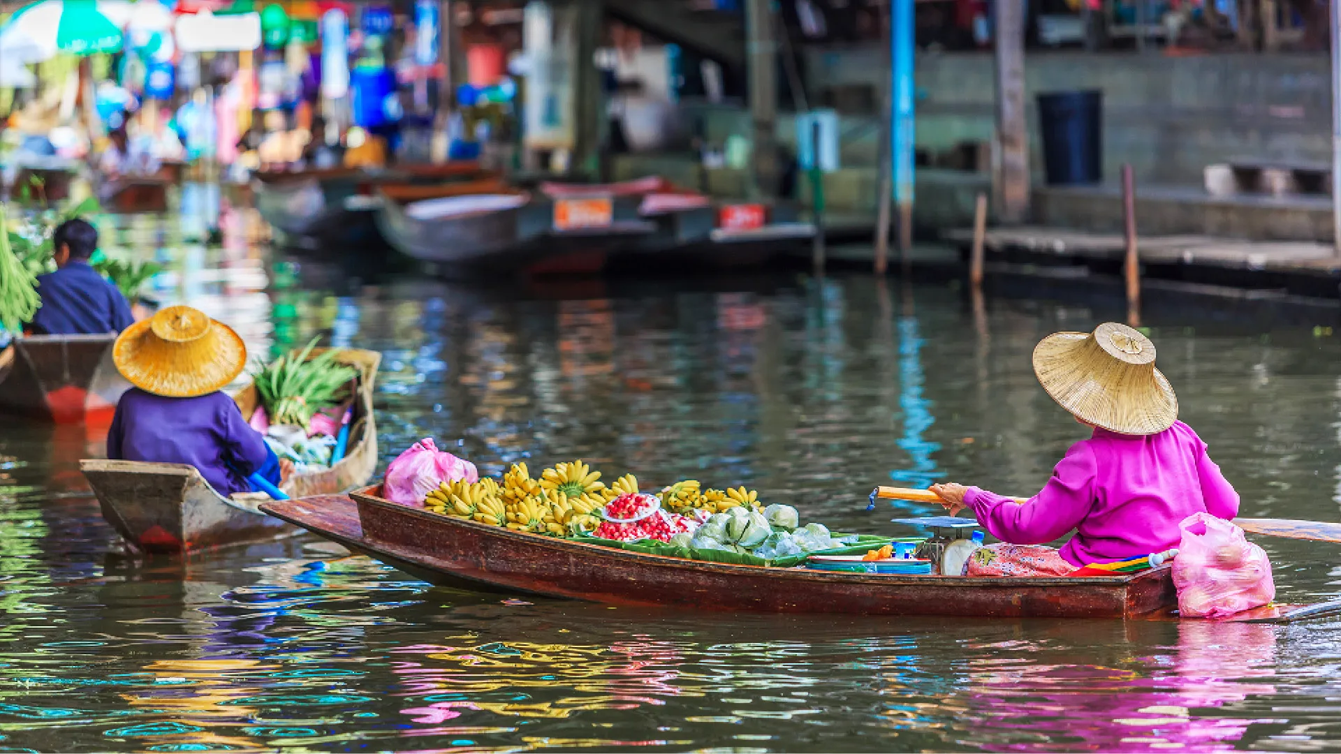 Bangkok - Damneon Saduak Floating Market With Boat With Shared Transfers