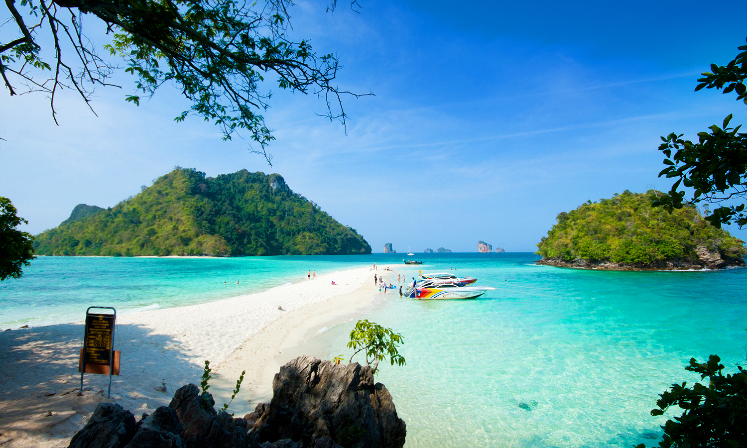Krabi-4-Island Tour By Speed Boat With Lunch By Song Taew With Shared Transfers Excluding Island Fee