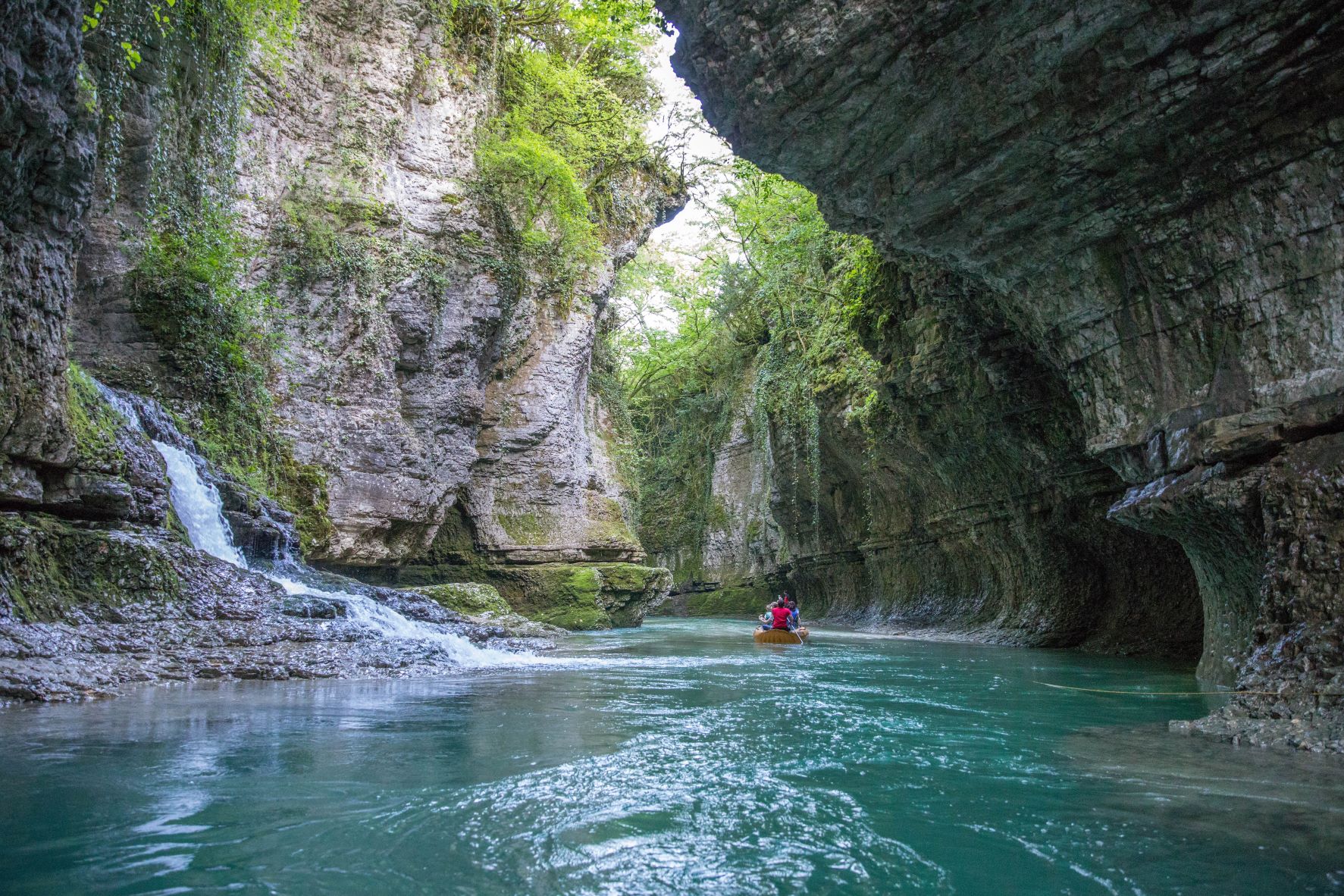 Full day tour to Martvili canyon including tickets and private transfers