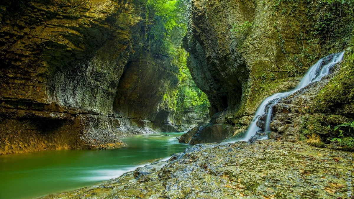 Full day tour to Prometheous cave and Martvili canyon including tickets and private transfers