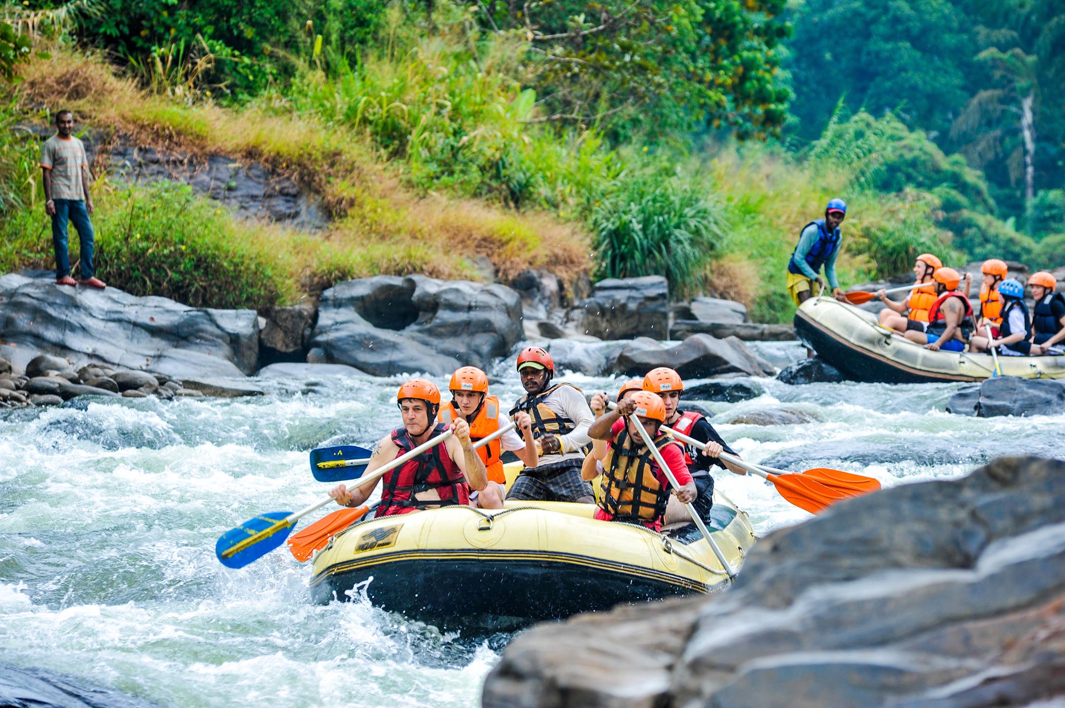 Rafting In Kitulgala and Devons falls (Enroute)