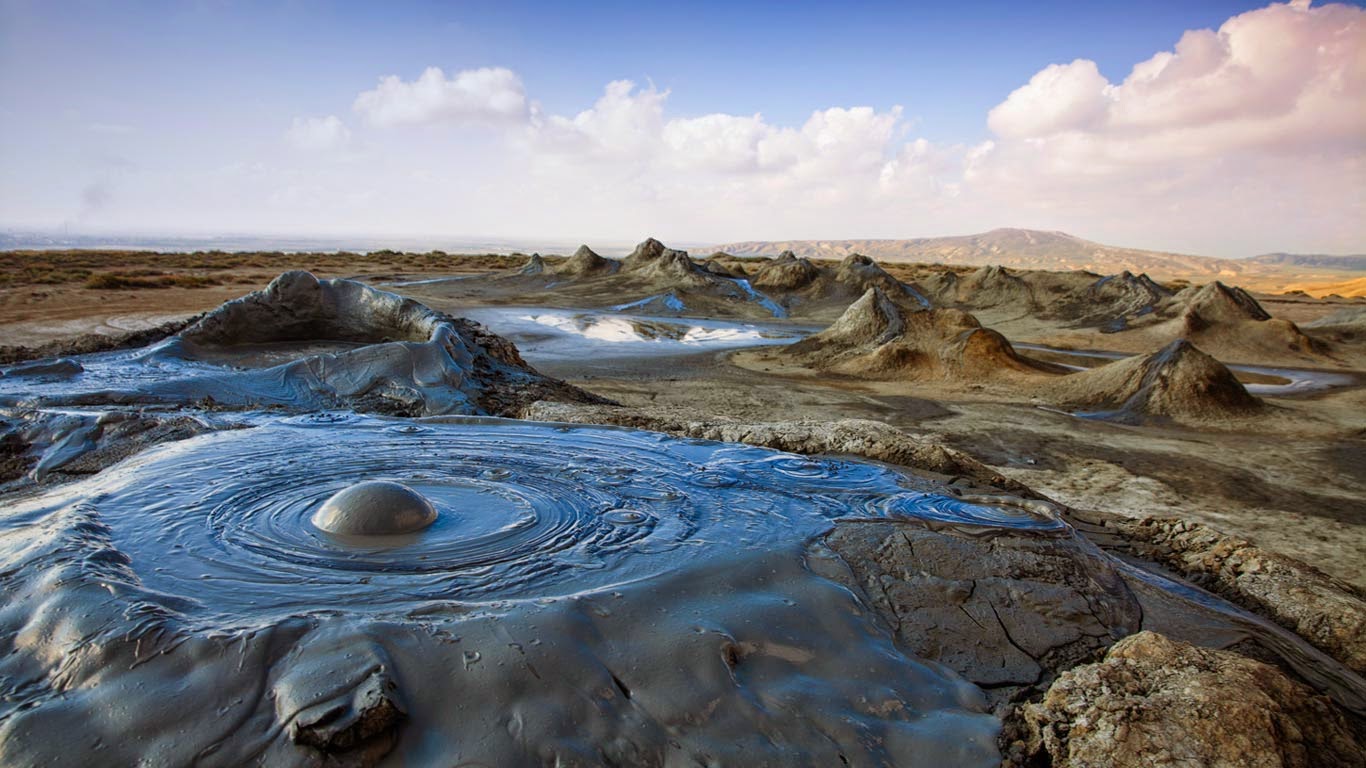 Half Day Mud Volcano & Gobustan Tour with Private Transfers Excluding Entrance Tickets from Baku City