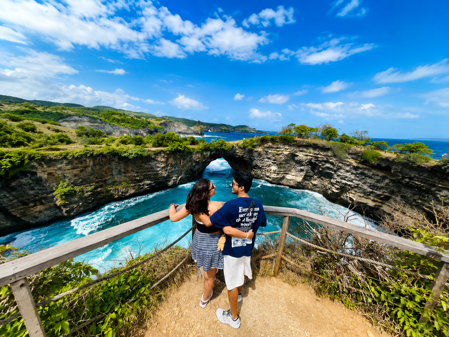 West Nusa Penida Tour with One Point Snorkeling and Indian Lunch (Shared Basis)
