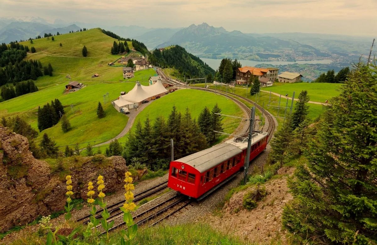 Rigi Cog Railway, The real Swiss life - Best Combined with Swiss Pass 