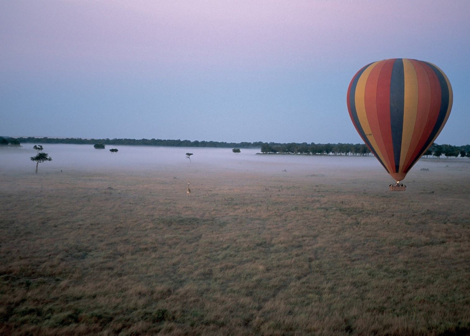 Hot Air Balloon Flight Over Tuscany from Siena