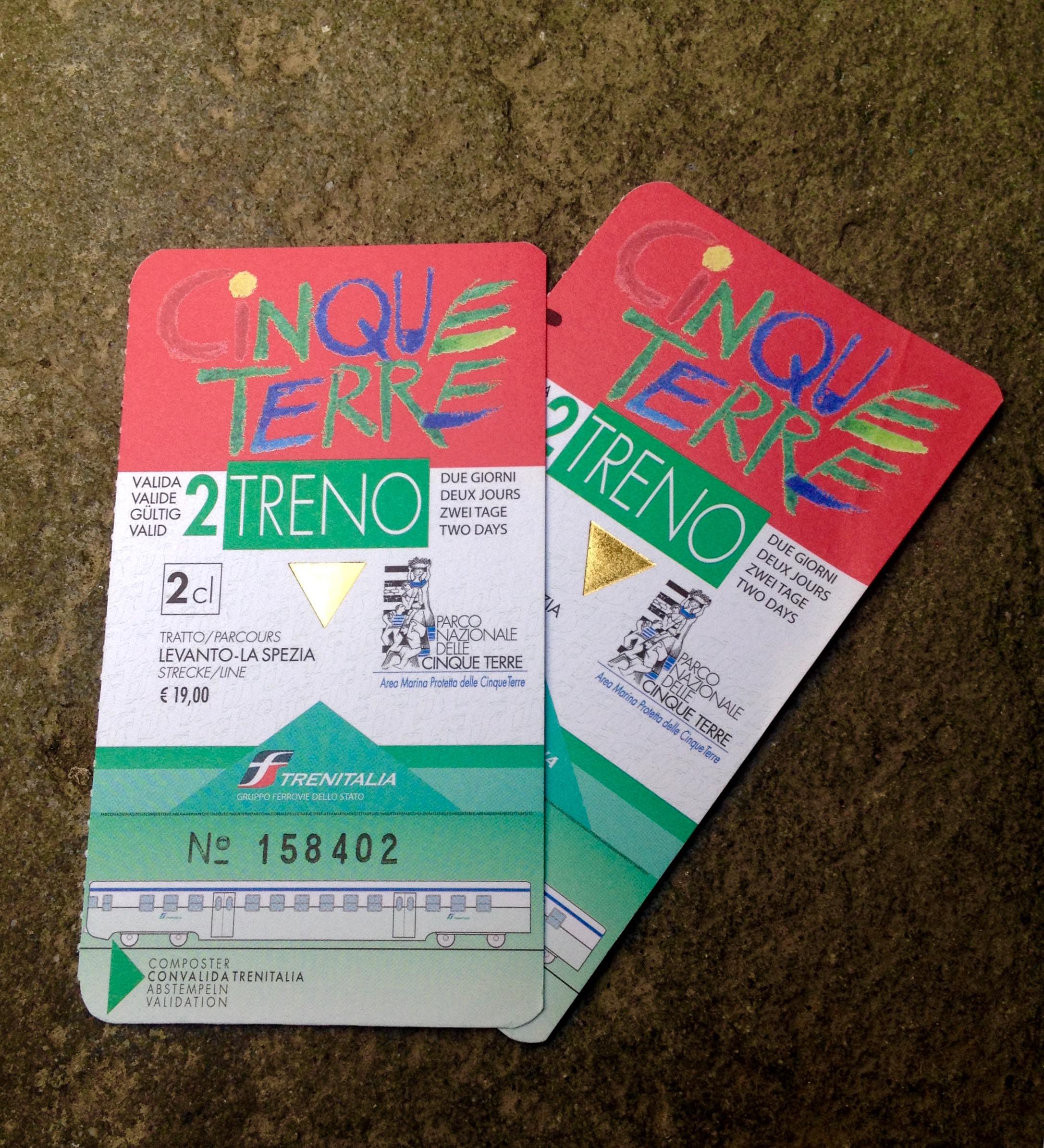 Cinque Terre Card