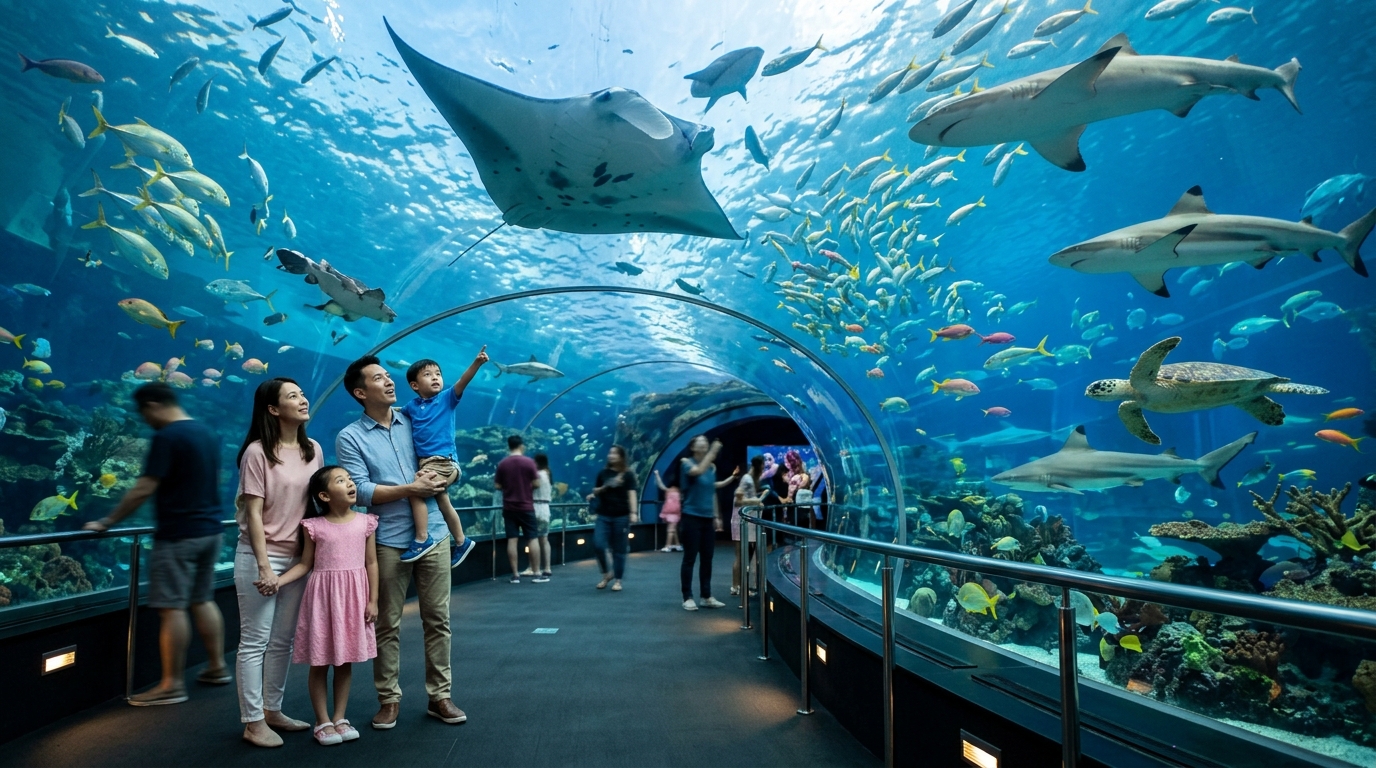 Singapore Oceanarium ticket only