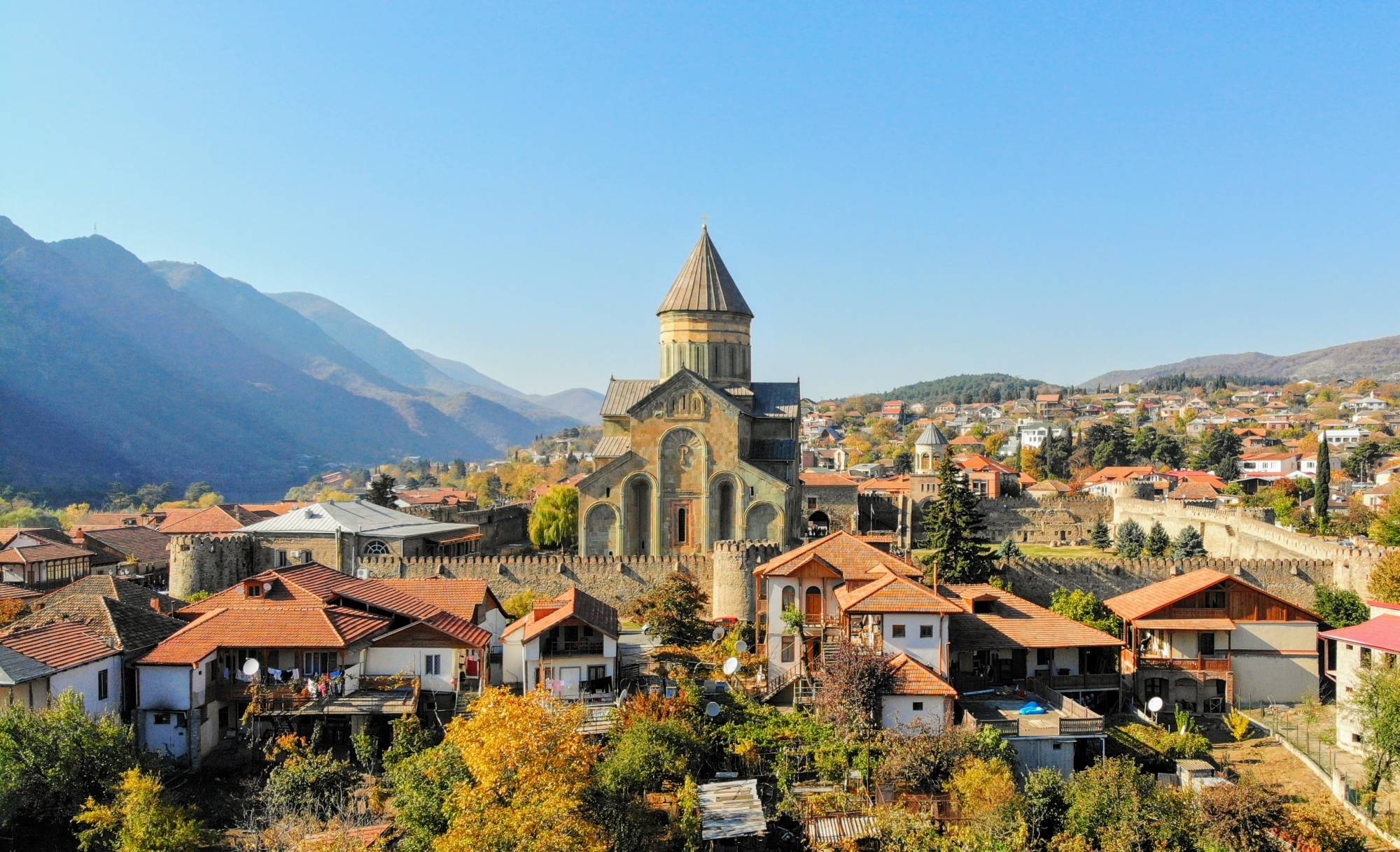 Full day tour to Mtskheta, Gori, Uplistsikhe Cave including tickets and private transfers