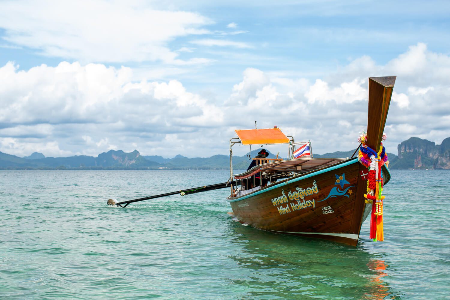 Phi Phi-Island Hopping Half Day by Longtail boat (Sunset - 13:30) (Including Island Fee) (Meeting Point - Mc Donalds ) - Tonsai Pier