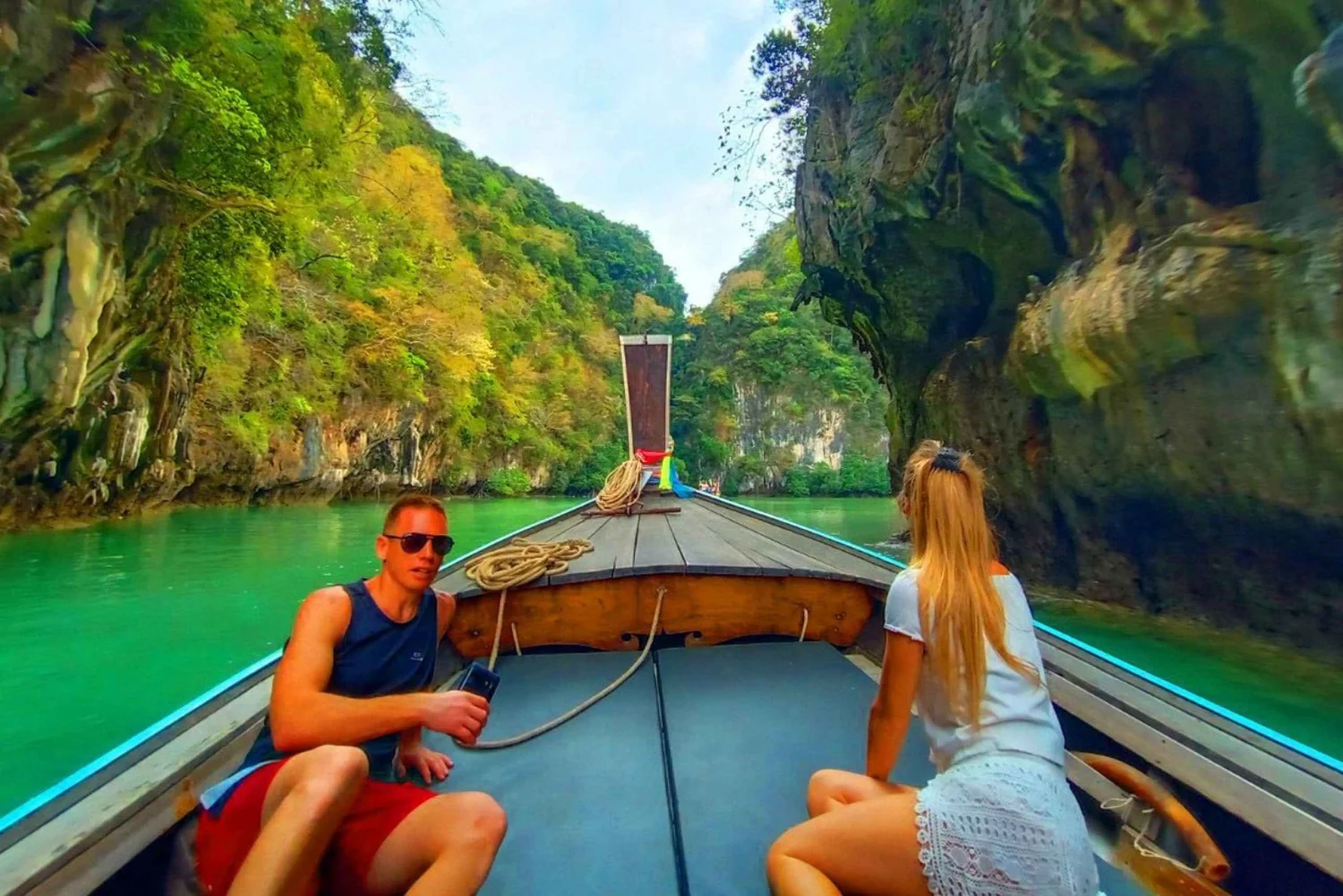 Krabi - James Bond Sightseeing By Long Tail Boat & Sea Canoe (Including Island Fee) With Shared Transfers