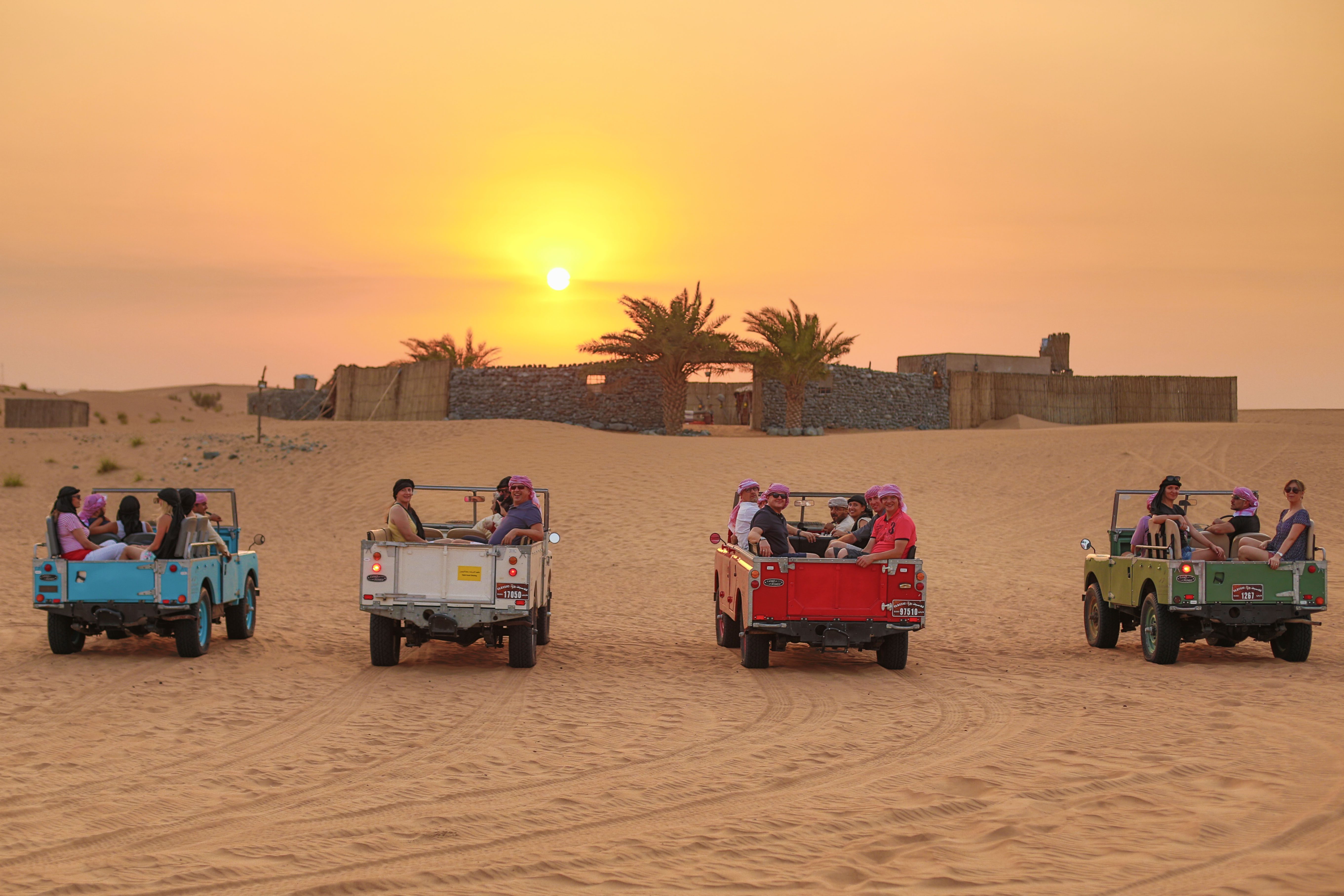 Standard Desert Safari (Lama Standard Camp or Similar) On Shared Basis