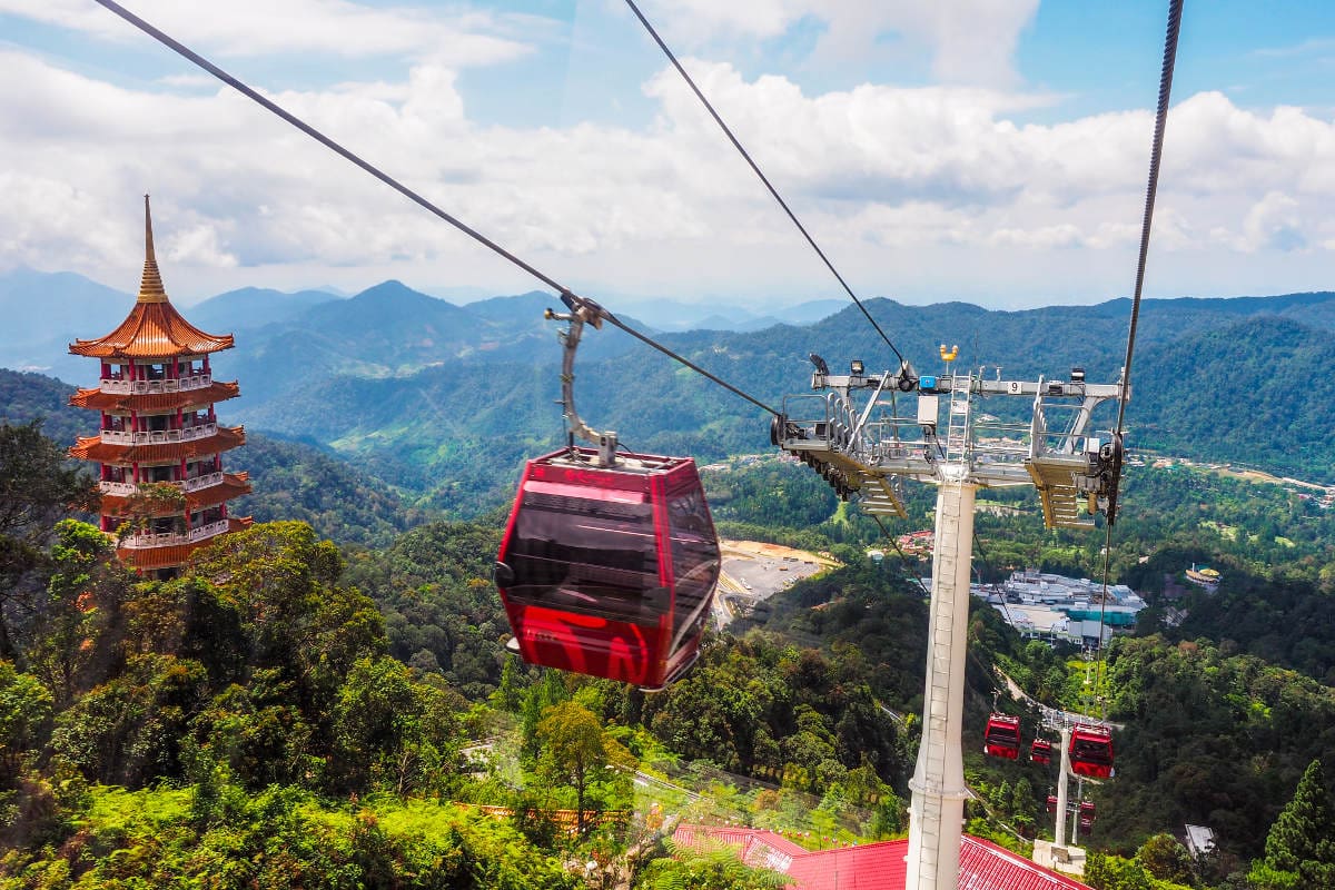 Day trip to Genting Highlands with Cable Car on Seat In Coach Transfers