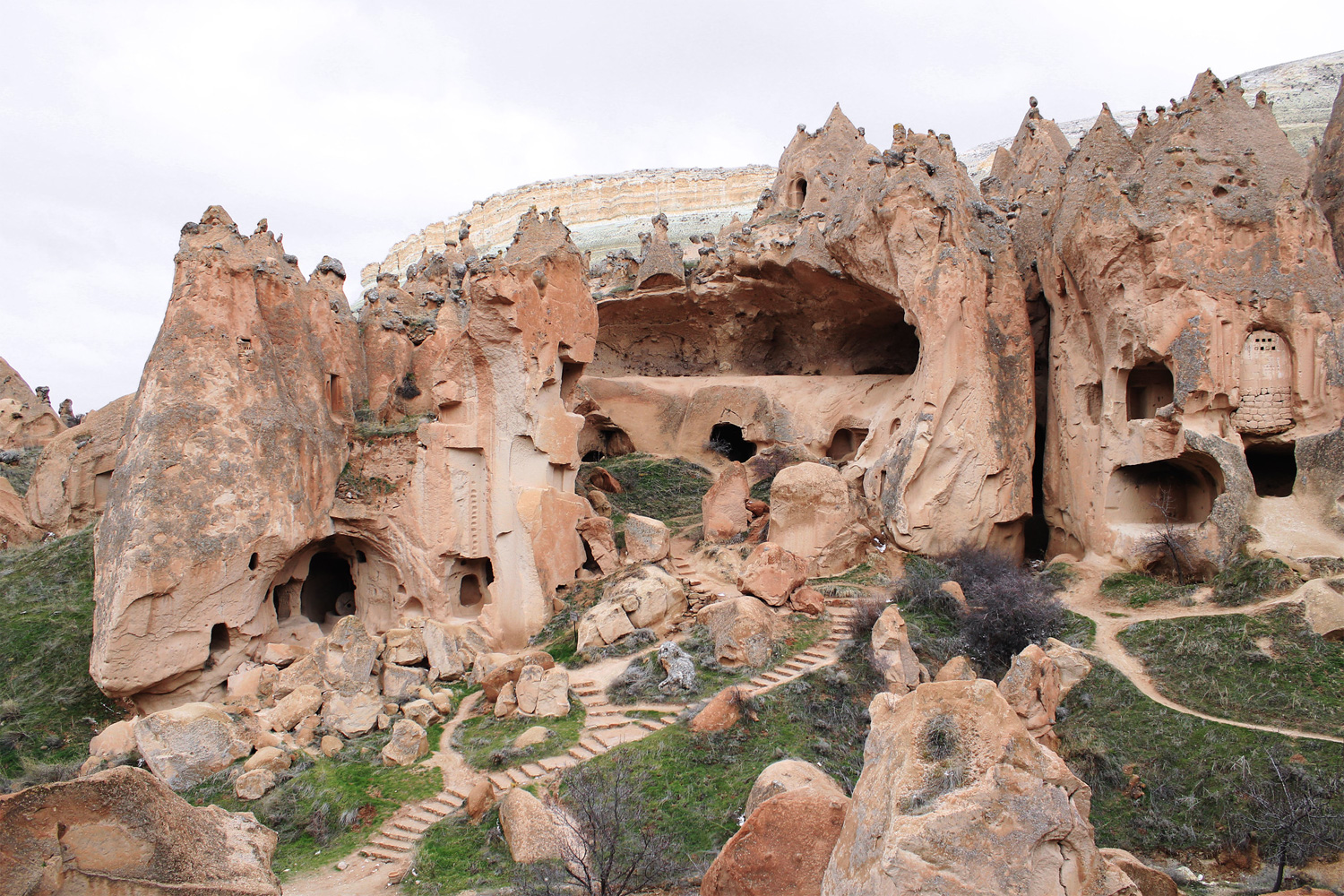 Full Day Cappadocia Red Tour with Zelve Open Air Museum, Dervent Valley, Pasabag, Avanos. Lunch at local Restaurant With Private Transfers